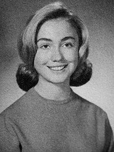 Hillary Clinton in 1965 Eyrie
