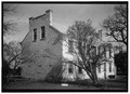 Historic American Buildings Survey, Arthur W. Stewart, Photographer November 27, 1936 SOUTHWEST ELEVATION (SOUTH FRONT AND WEST SIDE). - Judge Sebron G. Sneed House, Route I HABS TEX,227-AUSTIN.V,1-1