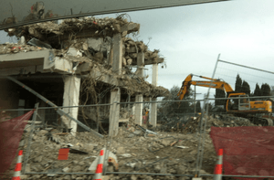 Hornby Clocktower Demolition