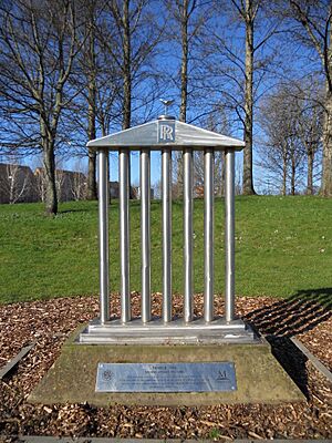 Hulme Park Temple 2000 by George Wyllie RSA MBE