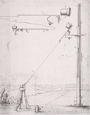 Huygens Aerial telescope, 1684