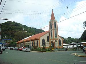 Church of San Ignacio de Loyola, Acosta, Costa Rica.