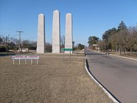 Intendente Alvear Ruta acceso