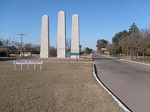 Intendente Alvear Ruta acceso