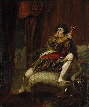 John Philip Kemble as Richard III (Hamilton c. 1787)