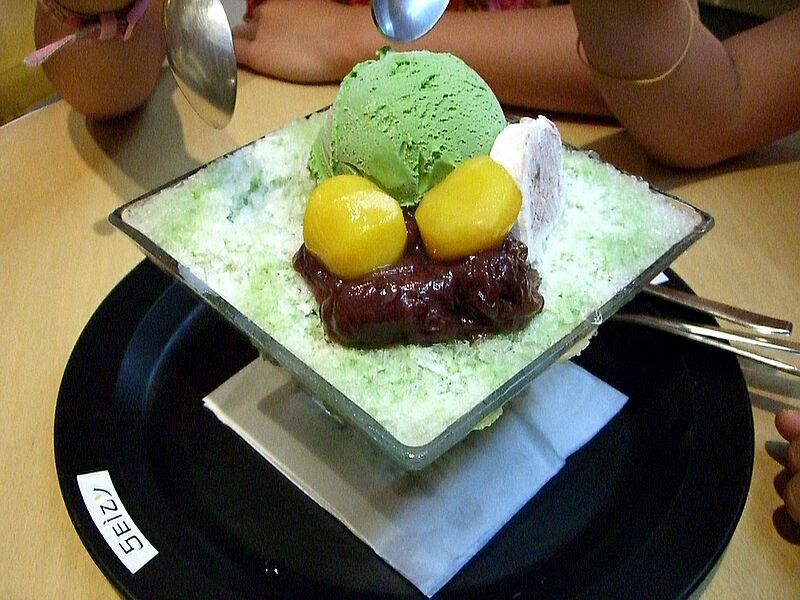 Korean shaved ice-Green tea bingsu-03