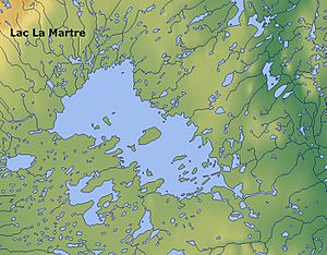 Lac La Martre, Northwest Territories map 01