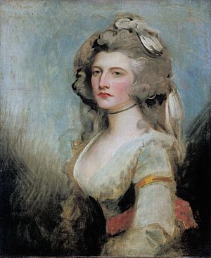 Lady Sarah Curran, by George Romney
