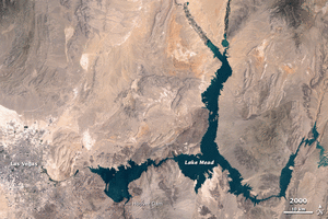 Lake Mead 2000 2015 comparison