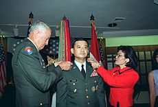 Lieutenant General Eric K. Shinseki is promoted to General DA-SC-00-00054 (6507404)