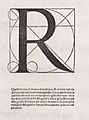 Luca Pacioli, De divina proportione, Letter R