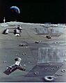 Lunar solar power