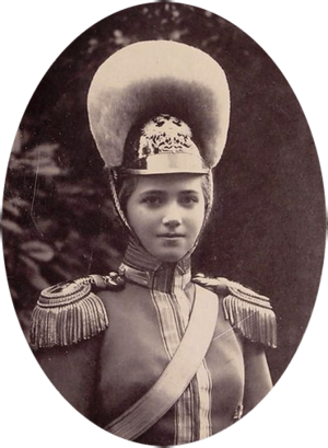 Maria Nikolaevna in Uniform