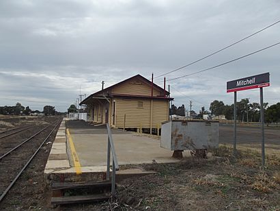 Mitchell Railway Station, Queensland, July 2013.JPG