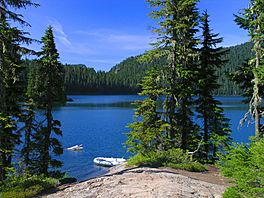 Mowich Lake, July 2005.jpg