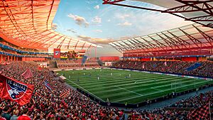 NewToyotaStadium interior