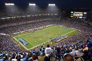 Night Settles on LP Field