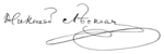 Nikolai Leskov signature.svg