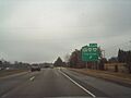 Northbound I-95 at Exit 41 (US 301-VA 35-156) in Templeton, VA