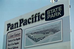 Pan Pacific State Park Sign
