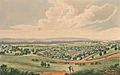 Parramatta from May's Hill (c1824) - Joseph Lycett