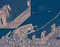Port of Beirut from the ISS (closeup) (cropped)