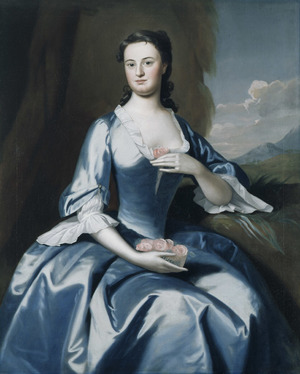 Portrait of Mrs. James Bowdoin II (née Elizabeth Erving)