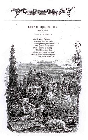 Richard Coeur de Lion - Sedaine Grétry 1