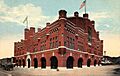 Richmond Light Infantry Blues Armory Postcard