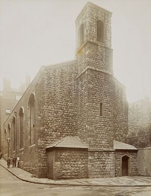 Savoy Chapel 1890 Museum of London