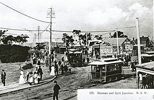 Spitt junction mosman 1900