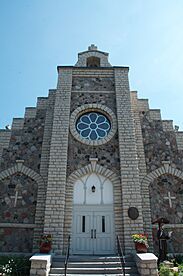 St John the Baptist Catholic Church in Egg Harbor Wisconsin
