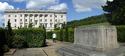 Stormont Parliament Buildings and James Craig, Lord Craigavon's grave - geograph.org.uk - 871614