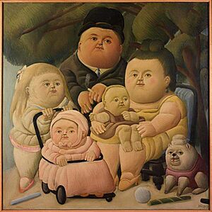 The Family by Fernando Botero
