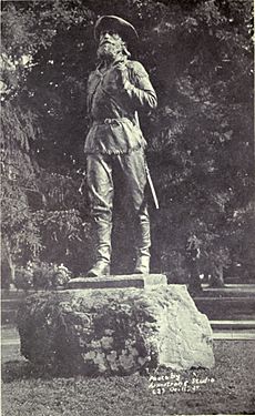 The Pioneer at its dedication