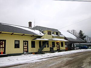 Thendara Station NYC Railroad Jan 12