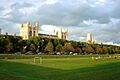 Towers of the Main Quadrangle of the University of Chicago (seen from Midway Plaisance)