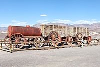 Twenty mule team wagon Harmony Borax Works sw