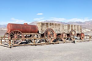 Twenty mule team wagon Harmony Borax Works sw