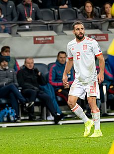UEFA EURO qualifiers Sweden vs Spain 20191015 Dani Carvajal 10