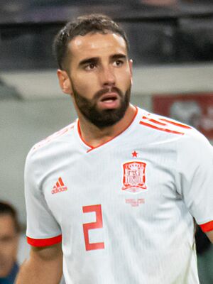 UEFA EURO qualifiers Sweden vs Spain 20191015 Dani Carvajal 10 (cropped).jpg