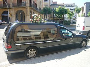 Vehicle funebre Mercedes a mollerussa