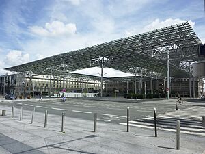 Verrère place Alphonse Fiquet, Gare d'Amiens
