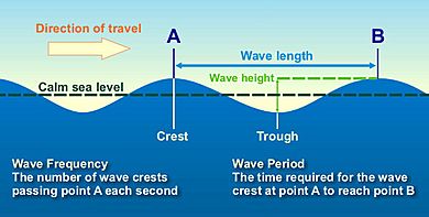 Water wave diagram