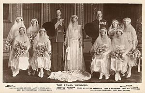 Wedding of Princess Mary and Viscount Lascelles 1922