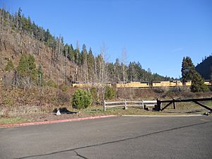 Westfir, Oregon, train
