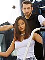 Yura Min & ice dance partner, Alexander Gamelin