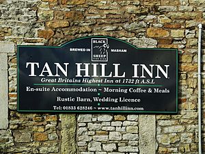 2013 Tan Hill Inn Sign