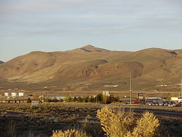 2015-04-28 19 13 04 View of Elko Mountain from Paradise Drive in Elko, Nevada.JPG