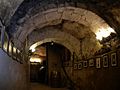 An underground wine cave in Aranda de Duero - Spain